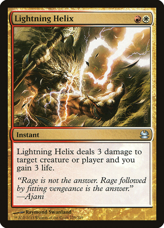Lightning Helix [Modern Masters] | The CG Realm