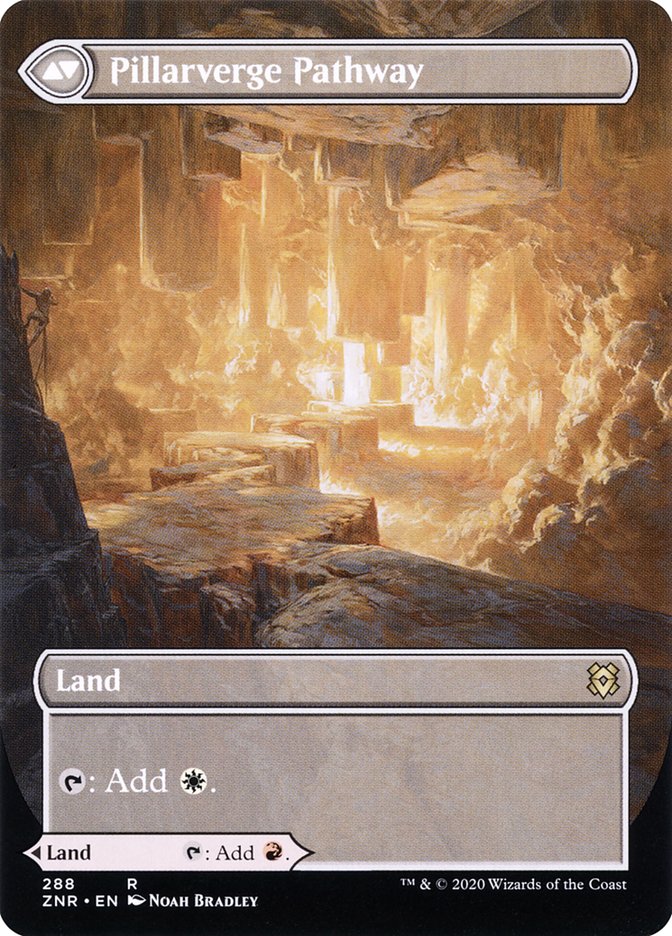 Needleverge Pathway (Borderless) (ZNR-288) - Zendikar Rising: (Showcase)