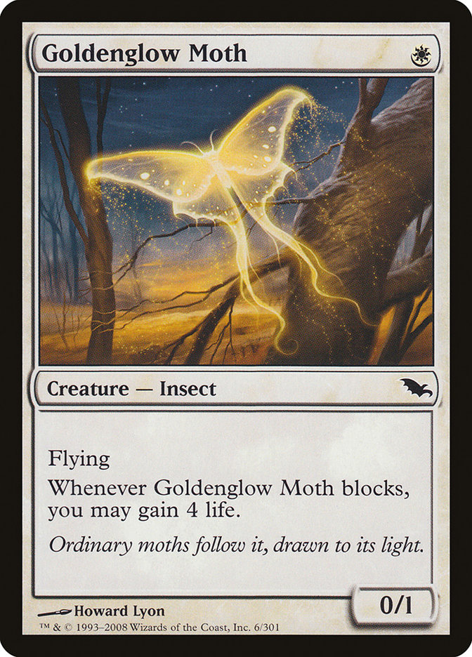 Goldenglow Moth [Shadowmoor] | The CG Realm
