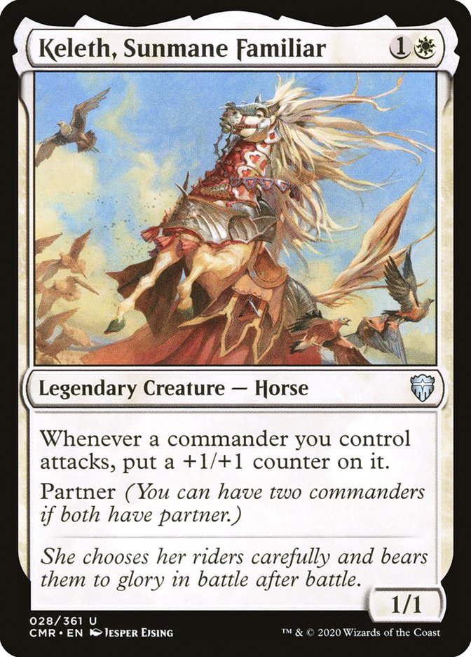 Keleth, Sunmane Familiar [Commander Legends] | The CG Realm