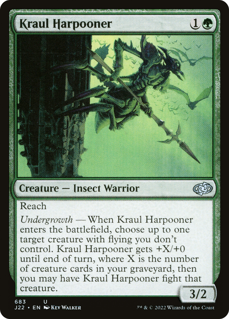 Kraul Harpooner [Jumpstart 2022] | The CG Realm