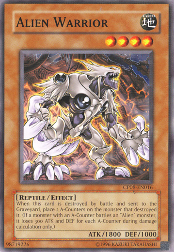 Alien Warrior [CP08-EN016] Common | The CG Realm