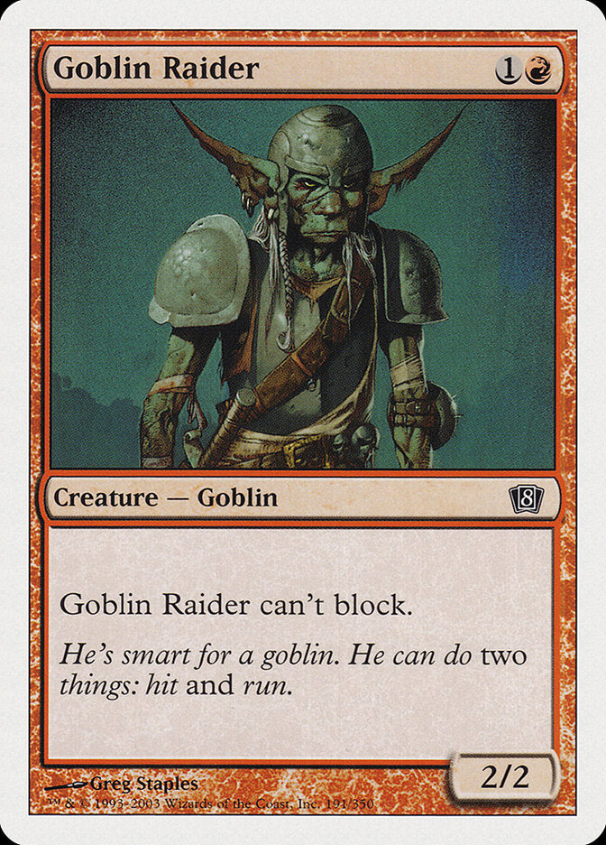 Goblin Raider [Eighth Edition] | The CG Realm