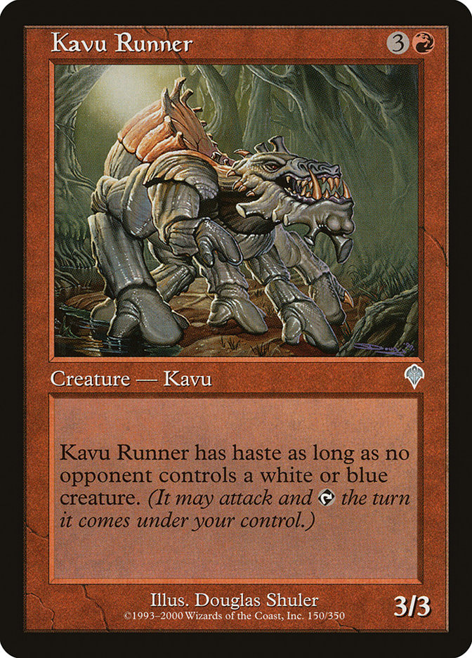 Kavu Runner [Invasion] | The CG Realm