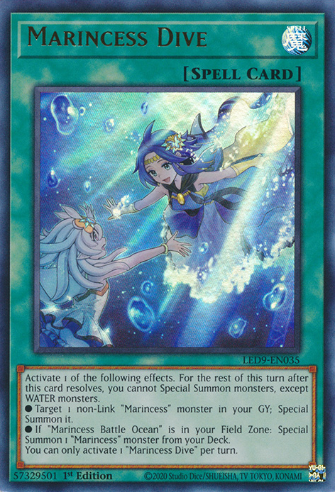 Marincess Dive [LED9-EN035] Ultra Rare | The CG Realm