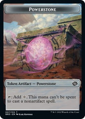 Powerstone // Construct (005) Double-Sided Token [The Brothers' War Tokens] | The CG Realm