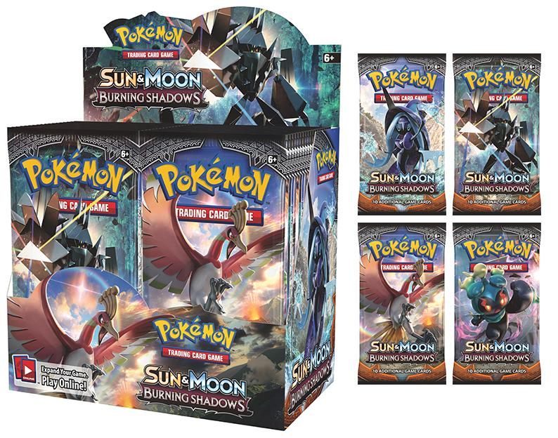 POKÉMON TCG Sun & Moon Burning Shadows Booster