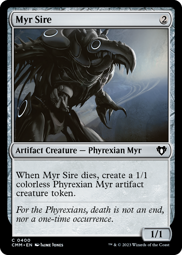 Myr Sire [Commander Masters] | The CG Realm