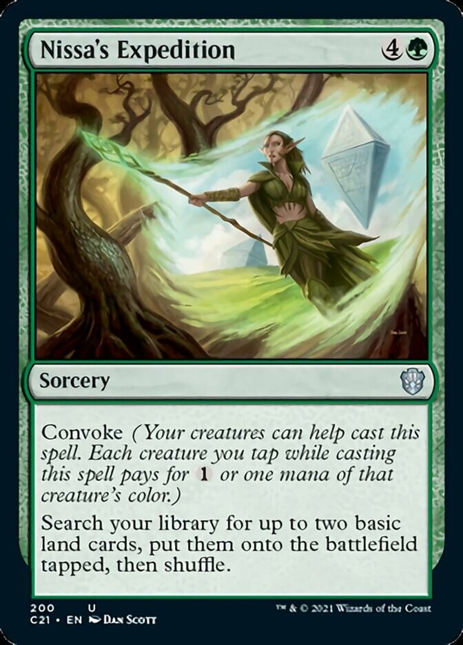 Nissa's Expedition [Commander 2021] | The CG Realm