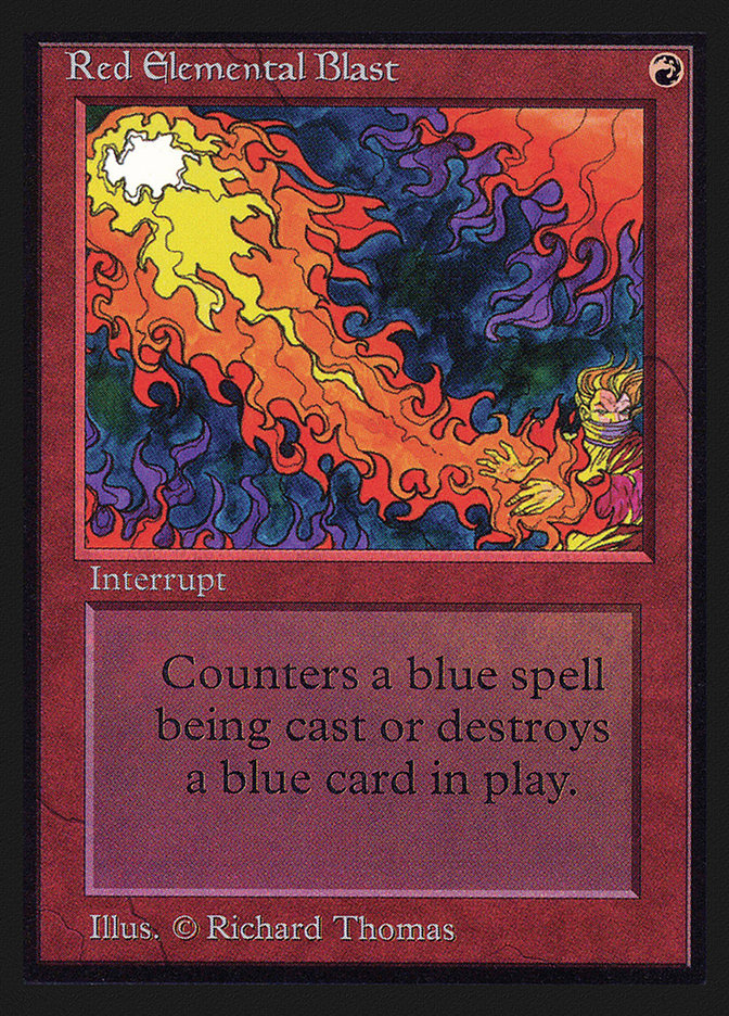 Red Elemental Blast [Collectors' Edition] | The CG Realm