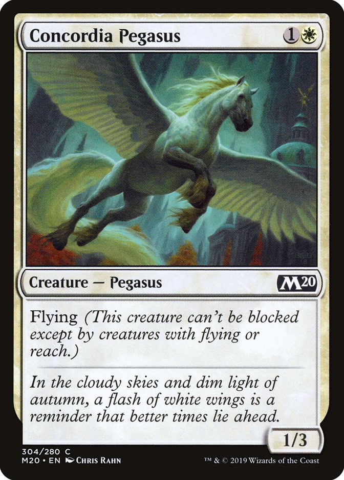 Concordia Pegasus [Core Set 2020] | The CG Realm