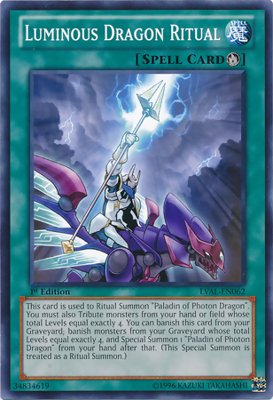 Luminous Dragon Ritual [LVAL-EN062] Common | The CG Realm