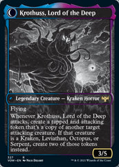 Runo Stromkirk // Krothuss, Lord of the Deep (Showcase Eternal Night) [Innistrad: Crimson Vow] | The CG Realm