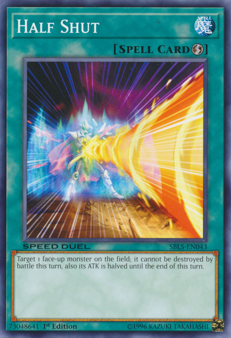 Half Shut [SBLS-EN043] Common | The CG Realm
