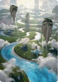Clearwater Pathway Art Card [Zendikar Rising Art Series] | The CG Realm