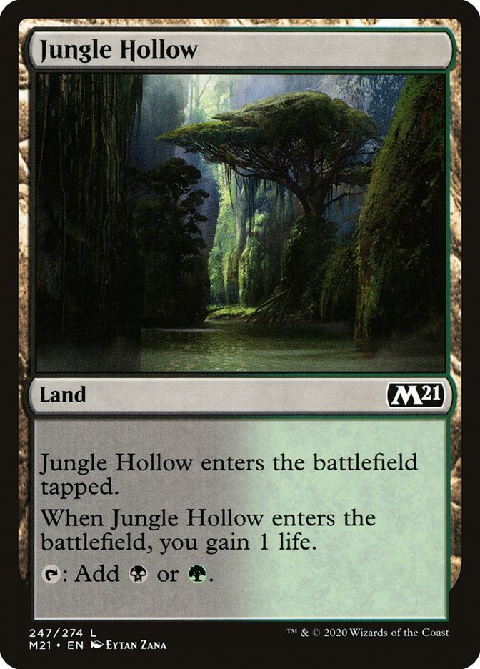 Jungle Hollow [Core Set 2021] | The CG Realm