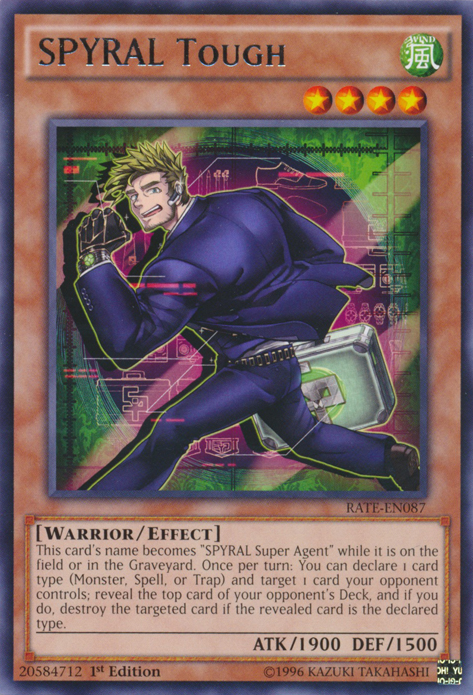 SPYRAL Tough [RATE-EN087] Rare | The CG Realm