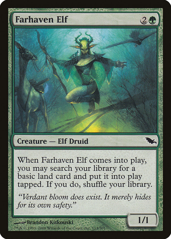 Farhaven Elf [Shadowmoor] | The CG Realm