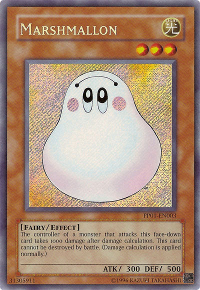 Marshmallon [PP01-EN003] Secret Rare | The CG Realm