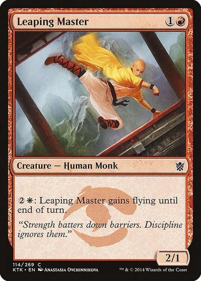 Leaping Master [Khans of Tarkir] | The CG Realm