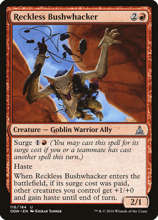 Reckless Bushwhacker [Oath of the Gatewatch] | The CG Realm