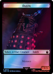 Dalek // Treasure (0062) Double-Sided Token (Surge Foil) [Doctor Who Tokens] | The CG Realm