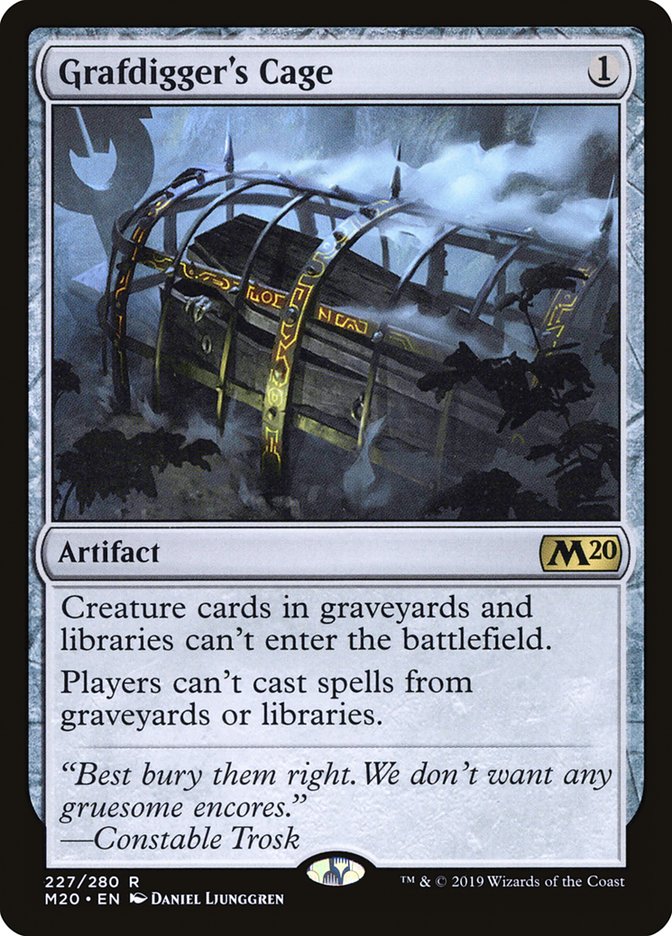 Grafdigger's Cage [Core Set 2020] | The CG Realm