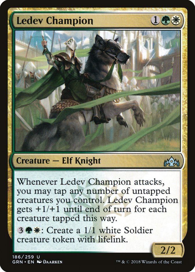 Ledev Champion [Guilds of Ravnica] | The CG Realm