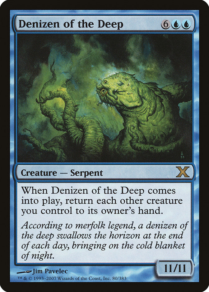 Denizen of the Deep [Tenth Edition] | The CG Realm