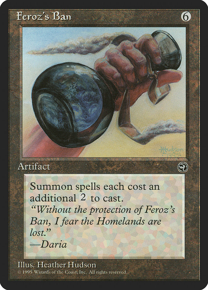 Feroz's Ban [Homelands] | The CG Realm