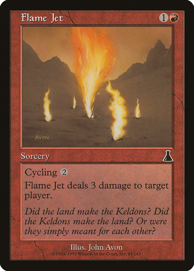 Flame Jet [Urza's Destiny] | The CG Realm