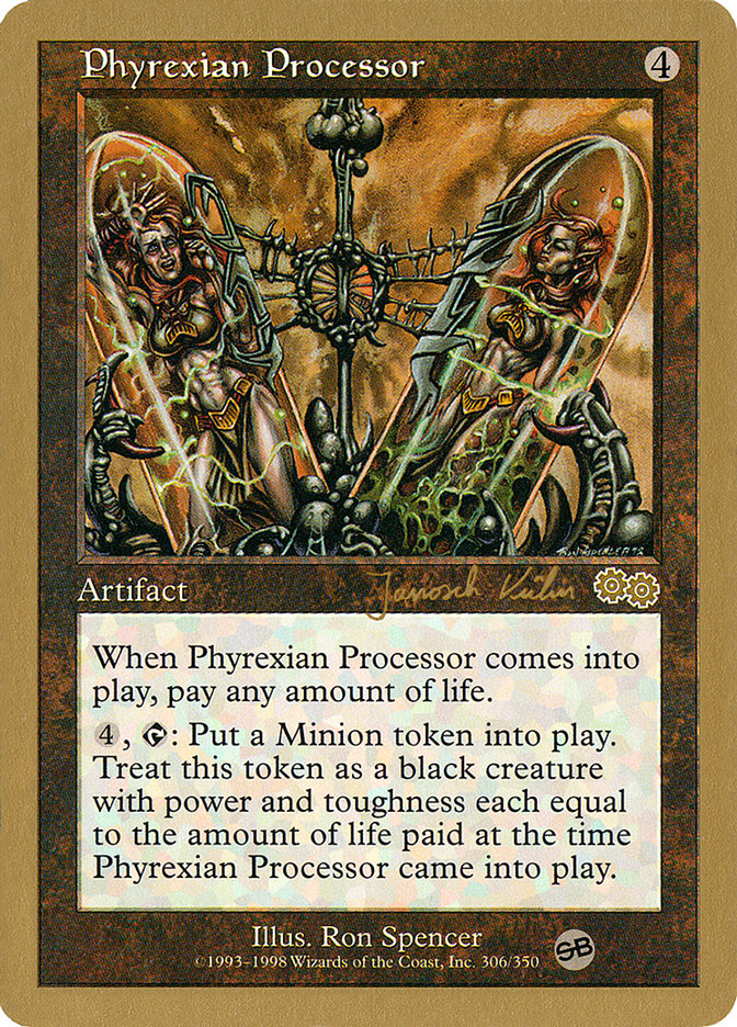 Phyrexian Processor (Janosch Kuhn) (SB) [World Championship Decks 2000] | The CG Realm