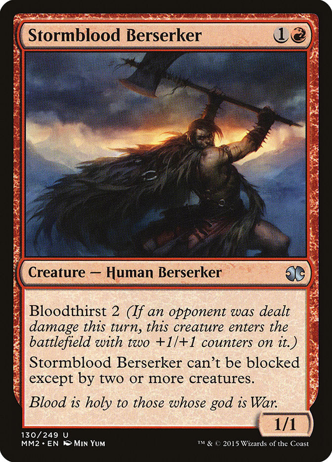 Stormblood Berserker [Modern Masters 2015] | The CG Realm