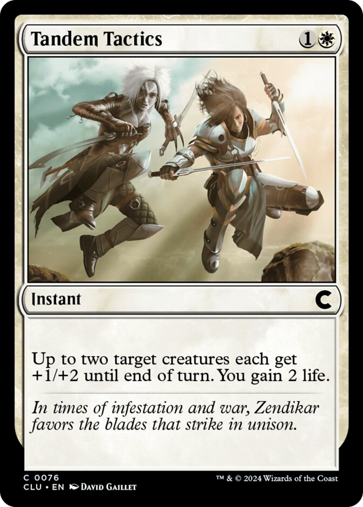 Tandem Tactics [Ravnica: Clue Edition] | The CG Realm
