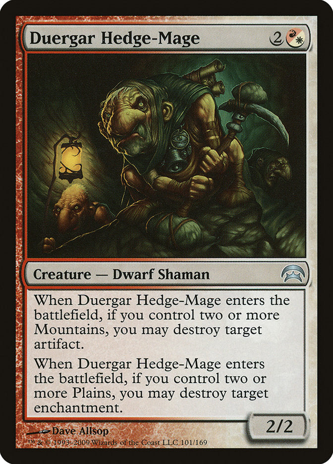Duergar Hedge-Mage [Planechase] | The CG Realm