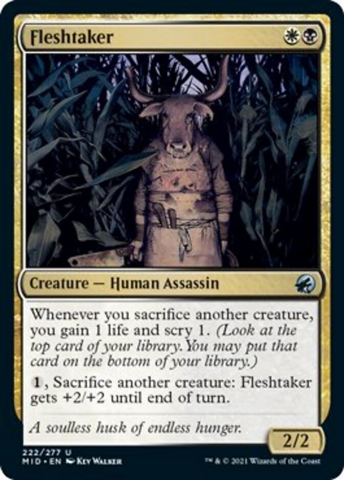 Fleshtaker [Innistrad: Midnight Hunt] | The CG Realm