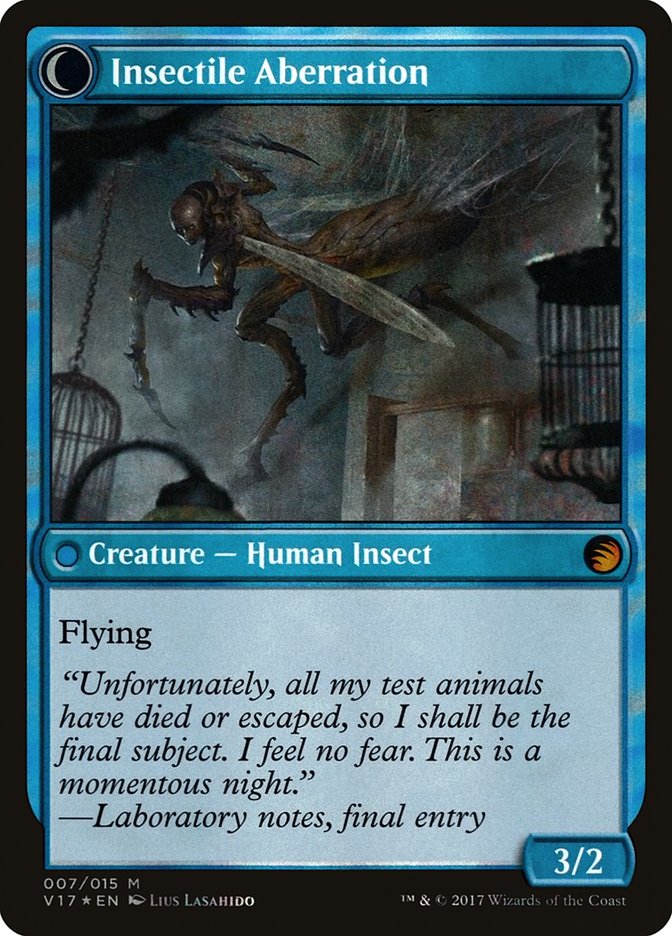 Delver of Secrets (V17-007) - From the Vault: Transform: (Double Faced Transform) Foil