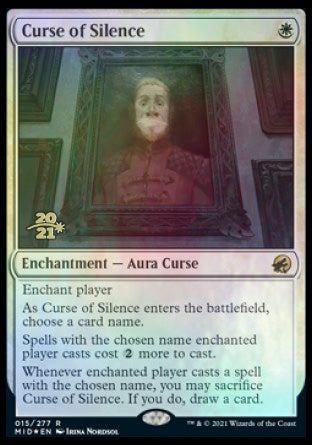 Curse of Silence [Innistrad: Midnight Hunt Prerelease Promos] | The CG Realm