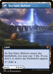 Sea Gate Restoration // Sea Gate, Reborn (Extended Art) [Zendikar Rising] | The CG Realm