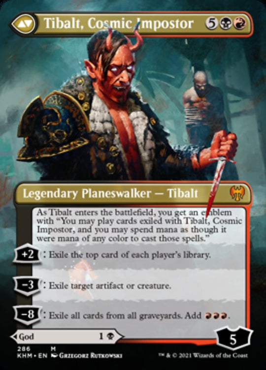 Valki, God of Lies (Borderless) (KHM-286) - Kaldheim