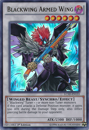 Blackwing Armed Wing [LC5D-EN133] Ultra Rare | The CG Realm