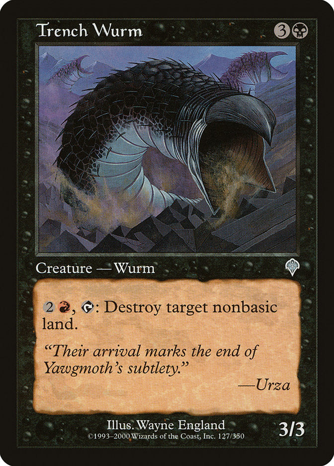 Trench Wurm [Invasion] | The CG Realm