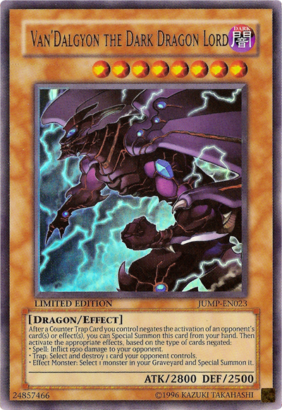 Van'Dalgyon the Dark Dragon Lord [JUMP-EN023] Ultra Rare | The CG Realm