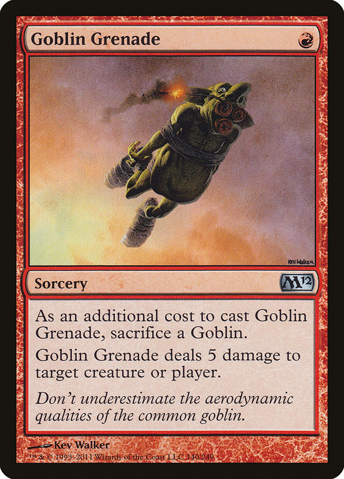 Goblin Grenade [Magic 2012] | The CG Realm