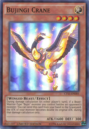 Bujingi Crane [CT11-EN005] Super Rare | The CG Realm