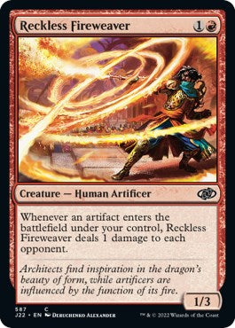 Reckless Fireweaver [Jumpstart 2022] | The CG Realm