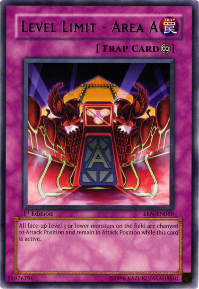 Level Limit - Area A [EEN-EN060] Rare | The CG Realm