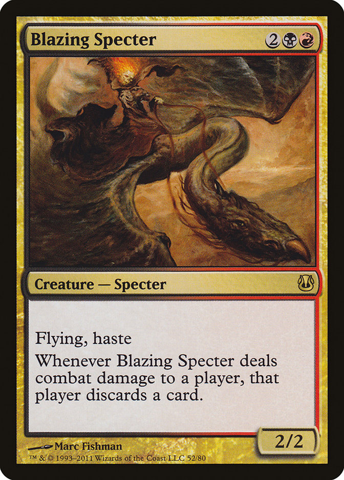 Blazing Specter [Duel Decks: Ajani vs. Nicol Bolas] | The CG Realm