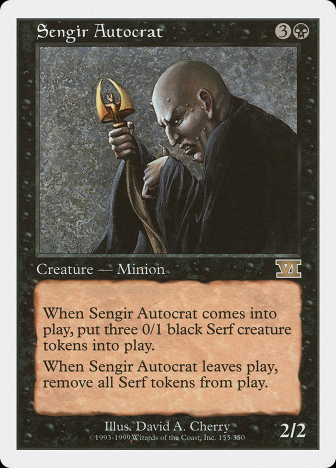 Sengir Autocrat [Classic Sixth Edition] | The CG Realm