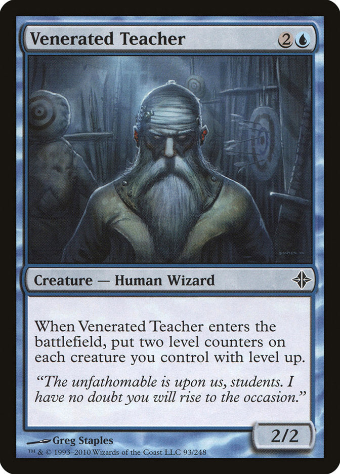 Venerated Teacher [Rise of the Eldrazi] | The CG Realm